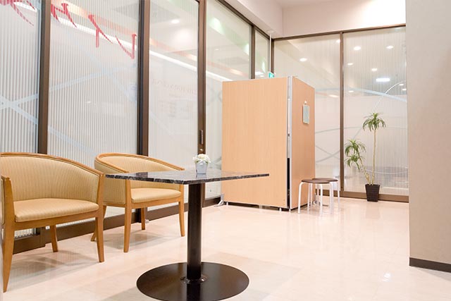 土日診察OK！お買い物帰りにも立ち寄れる！