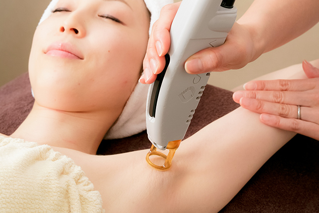 全身脱毛の施術